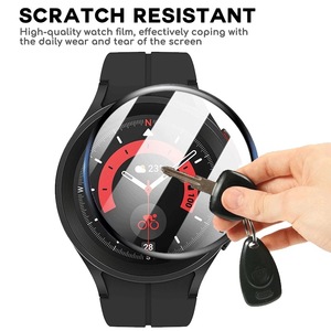 Vidrio templado de primera calidad 9H para <span class=keywords><strong>Samsung</strong></span> <span class=keywords><strong>Galaxy</strong></span> Watch 5 <span class=keywords><strong>Pro</strong></span> <span class=keywords><strong>45mm</strong></span> Protector de pantalla HD Film para <span class=keywords><strong>Samsung</strong></span> <span class=keywords><strong>Galaxy</strong></span> <span class=keywords><strong>Watch5</strong></span> <span class=keywords><strong>Pro</strong></span> - Product Image 5