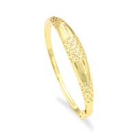 Bracelet Tennis Femme Plaqué Or 18K Style Marocain Géométrique en Laiton, Bijou Tendance avec Zircons