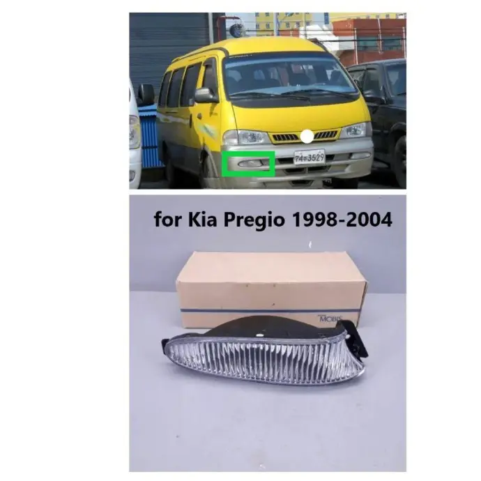 Противотуманная фара, передний бампер, пара фар (слева/справа) для Kia Pregio 1998 1999 2000 2001, 2002 2003 2004