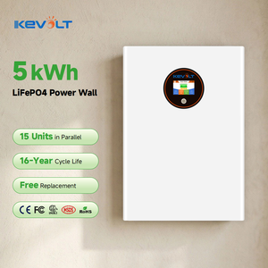 Batterie Lifepo4 KEVOLT ESS 5kWh 10kWh 15kWh Batterie au lithium pour stockage d'énergie domestique Batterie solaire pour système solaire - Product Image 1