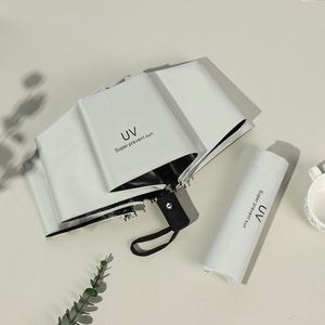 Parapluies UV 8K personnalisés de haute qualité, ouverture automatique et manuelle, avec logo OEM, vente en gros pour boîte cadeau, protection, design moderne - Product Image 2
