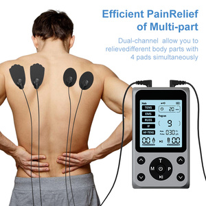 Alat pijat Unit TENS EMS, perangkat <span class=keywords><strong>Stimulator</strong></span> otot elektrik untuk pereda nyeri, peralatan medis untuk terapi fisik - Product Image 3