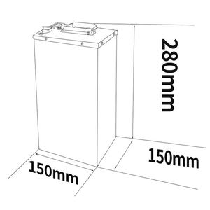 Boîtier métallique haute capacité pour batterie lithium 36V 48V 72V 40Ah 25Ah pour véhicule électrique 1500W 3000W et moto électrique - Product Image 6