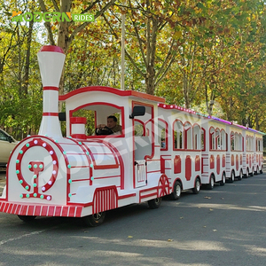 Équipement de parc d'attractions pour enfants, train touristique sans rails pour Luna Park, parc à thème, centre commercial, à vendre - Product Image 4