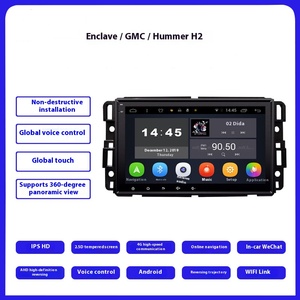 Adecuado para 2009-2013 GMC Enclave Hummer H2 <span class=keywords><strong>Android</strong></span> Control Central navegación de pantalla grande REPRODUCTOR DE Radio Multimedia para coche - Product Image 2