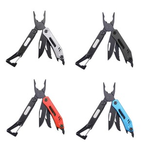 9-in-1 Pocket Knife with Screwdriver, Mini <strong>Multitool</strong> Survival Folding Knife Pliers - Product Image 2