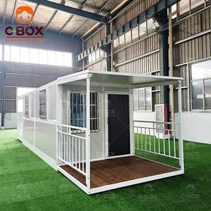 Bâtiments préfabriqués pliables personnalisés Cbox, modulaires, portables, bureau, capsule hôtelière, bungalow, maison d'hôtes, conteneur mobile - Product Image 3