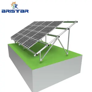 BRISTAR南アフリカヨーロッパ市場ソーラープロジェクトソーラーファーム取り付けシステム関連ソーラーアクセサリー地上取り付け