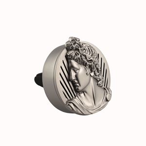 Apollo Sonnengott Legierung Auto-Lufterfrischer Lüftungsclip Griechische Mythologie Luxus Innendekor Ätherisches Öl Diffusor Geruchsentferner - Product Image 3
