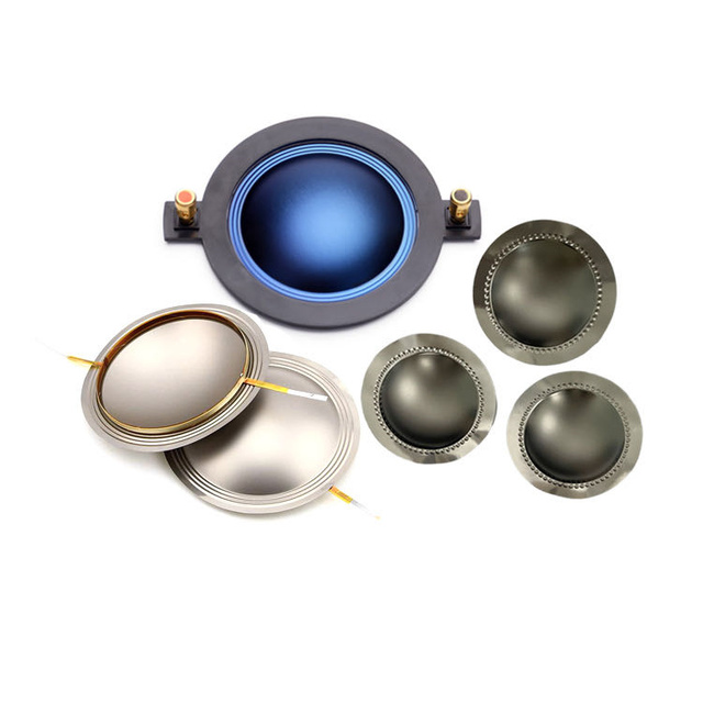 Jmy Good Quality 8inch 8 Ohm Silver Titanium Diaphragm Audio Speaker Driver Voice Coil Accessories 0-5W Output Power for Home