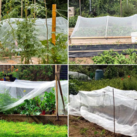 3x100m Kas Anti-Insect Vogelnet 60 Mesh Tuin Ongediertebestrijding Afdekking voor Fruit en Groente Bescherming Kwaliteitsnet