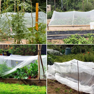 Malla Anti-Insectos y Anti-Pájaros <span class=keywords><strong>para</strong></span> Invernadero, 3x100m, 60 Mallas, Cubierta de Control de Plagas <span class=keywords><strong>para</strong></span> Jardín, Protección de Frutas y Vegetales, Malla de Calidad - Product Image 6