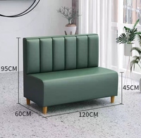 Foshan mobilier simple et moderne pour restaurant ensemble de table et de chaises en bois massif mobilier de café commercial personnalisé