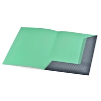 Dossiers de présentation personnalisés avec poche, finition mate, logo couleur intégrale pour entreprises