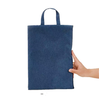Carpeta de Documentos de Tela Oxford Impermeable Personalizada al por Mayor de una Sola Capa A4, Bolsa de Almacenamiento con Cremallera