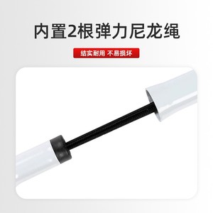 KS Foldable White Cane Aluminum Alloy Lightweight <b>Adjustable</b> With Reflective Strip For <b>Blind</b> Assistance - Product Image 3