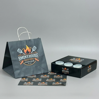 Individuell bedruckte Takeout-Verpackung: Pommes-Frites-, Burger-, Shawarma-, Döner-Kebab-Box mit Saucen-Dip-Behälter und Trennwand – Fast-Food-Boxen zum Mitnehmen