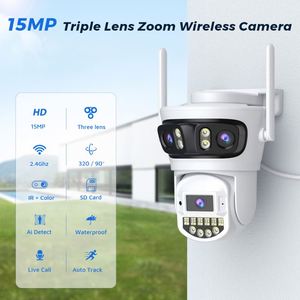Cámara Wifi Icsee Light V380Pro <span class=keywords><strong>Camra</strong></span> Letest 5 Lente 8K 12Mp Fisheye Besder 5K 10Mp Mini Sdk Api Botslab Interno Okam Pro - Product Image 2
