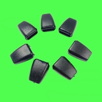 Manchon antidérapant en PVC noir 15 * 2 pour pieds de paniers de drainage et accessoires en plastique pour vaisselle - Vente en gros