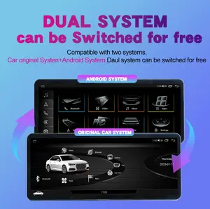 Autoradio 12,3 pouces neuf pour <span class=keywords><strong>Audi</strong></span> A6 A6L C6 <span class=keywords><strong>A7</strong></span> C7 S6 S7 2012-2015 Lecteur multimédia 8 cœurs 128 Go Android Auto Carplay GPS Navigateur - Product Image 4