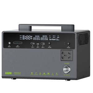 Centrale électrique portable 3000W 288Wh LiFePO4 Générateur solaire MPPT Pure Sine Wave AC Chargeur de voiture RV Camping Vente d'urgence! - Product Image 2