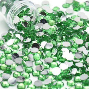 אבני חן שרף ג'לי בצבעים בהתאמה אישית של שולין, 2 מ\\\"מ 3 מ\\\"מ 4 מ\\\"מ 5 מ\\\"מ 6 מ\\\"מ, 1000 סוגים לבחירה, בכמות גדולה לקישוט נעליים ובגדים - Product Image 3