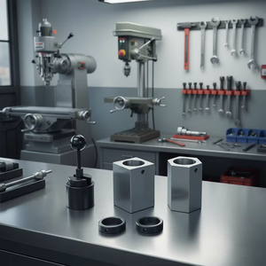 Outils industriels Borui, bloc de pinces pour fraiseuse, pinces pour pinces rondes hexagonales ou carrées 5C - Product Image 3