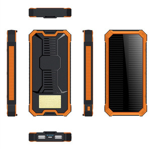 <span class=keywords><strong>Batterie</strong></span> Externe <span class=keywords><strong>Solaire</strong></span> Très Demandée 20000mAh, Banque d'Énergie <span class=keywords><strong>Portable</strong></span> Étanche à Charge Rapide avec Lampe de Poche LED SOS pour Téléphone <span class=keywords><strong>Portable</strong></span> - Product Image 3