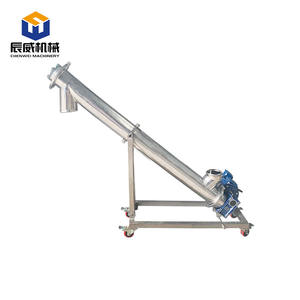 304 Chemisch Laboratorium Bewegende Beschikbare Suikerzoutmeel Rijstschroef Transportband Graan Transportband Spiraal Vijzel Feeder - Product Image 3