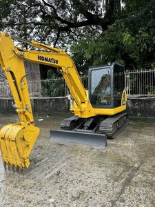 รถขุดตีนตะขาบ Komatsu PC58 มือสอง ได้รับการรับรองมาตรฐาน CE น้ำหนัก 5.8 ตัน ผลิตในญี่ปุ่น พร้อมบุ้งกี๋ แบร์ริง  เครื่องยนต์ Cummins กระบอกไฮดรอลิก HAWE - Product Image 2