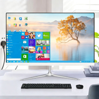 Venta Directa de Fábrica 2026, PC Todo en Uno de 21.5, 23.8 y 24 Pulgadas, PC Todo en Uno de Marca OEM, Computadora de Escritorio Monobloque I5 I7 para Oficina