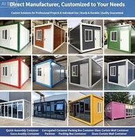 Maison conteneur à assemblage rapide, pliable, modulaire, préfabriquée, 20 pieds, 40 pieds, pour camp de secours en cas de catastrophe