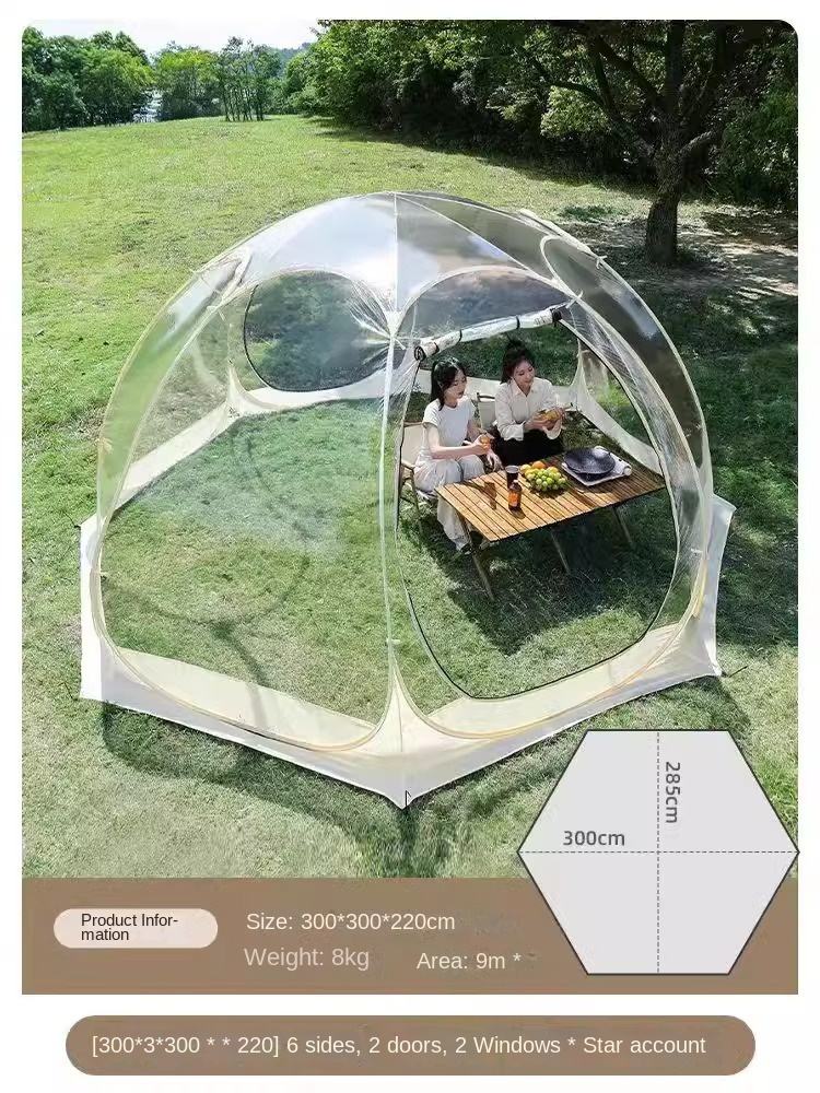 [3-5 personnes tente étoilée]-[3*3*2.2m]