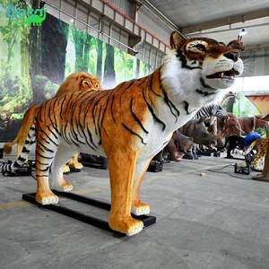 Modelo de Tigre Animatrónico de Resina Gecai, Tamaño Real, para Parque de Atracciones, con Control Automático y Uso Interior/Exterior - Product Image 6