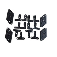 Jambes de table Extension de chaise pliante autobloquante pliable charnières à 90 degrés charnière pliante autobloquante