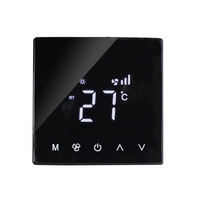 Thermostat numérique intelligent à écran tactile, thermostat LCD, contrôleur de température intelligent pour climatiseur