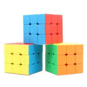 3X3 Speed Cube Stickerloze 3X3X3 Magic Cube Puzzels Speelgoed Gemakkelijk Draaien En Duurzaam Cube