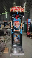 Boxe roi adulte rédemption Arcade Machine noir monnayeur poinçon mesure jeu de boxe