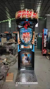 Boxe roi adulte rédemption Arcade Machine noir monnayeur poinçon mesure jeu de boxe - Product Image 4