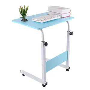 Taşınabilir yükseklik ayarlanabilir başucu öğrenci Lap masası yastık hareketli dizüstü yatak masası masası