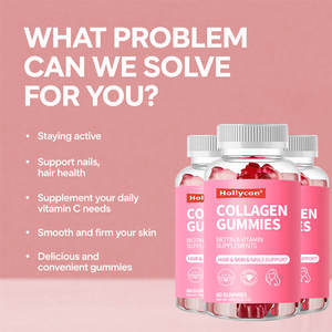 Gli integratori vitaminici per capelli con etichetta privata Premium per capelli e pelle e unghie supportano le gengivine al collagene con biotina e vitamina <span class=keywords><strong>C</strong></span> - Product Image 6