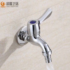 Robinet mural à eau froide Chenlu à poignée unique, avec cartouche céramique, installation facile pour cuisine - Product Image 2