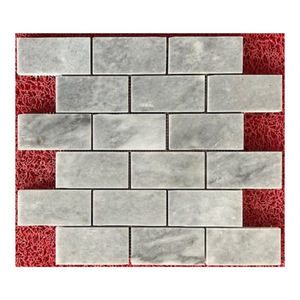 Azulejos de mosaico de mármol gris Bardiglio Afyon, diseño moderno, directo de fábrica, profesional para cocina, baño, suelo, decoración de pared - Product Image 6