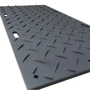 Heavy Duty Excavator Floor Mat Hpde Ground Protection Mats Swamp Paving Mat