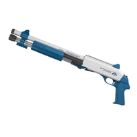 Pistolet à balles molles à tirer manuellement jeu de tir pour enfants pistolet à balles en mousse EVA