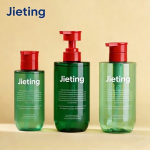 Envase de 300ml/500ml para Lociones Cosméticas, Botellas de Champú con Bomba Pulverizadora, Dispensador de Gel de Ducha, Blanco/Transparente/Rosa Esmerilado - Product Image 2