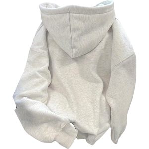 Sudadera con Capucha Personalizada para Mujer, Estilo California West Coast, Tejida, Manga Larga, Estilo Preppy, Transpirable, Corte Holgado, Sudadera de Otoño - Product Image 2