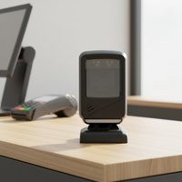 Lecteur de codes-barres de plateforme haute résolution, scanner de codes-barres de bureau adapté aux supermarchés