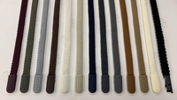 Fabricant de cordon de serrage plat en coton personnalisé avec élasticité pour vêtements et chaussures personnalisées lacets Logo imprimé