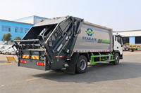 Camion à ordures compacteur Foton 18 tonnes Cummins 240 CV 15m3 pour l'assainissement urbain